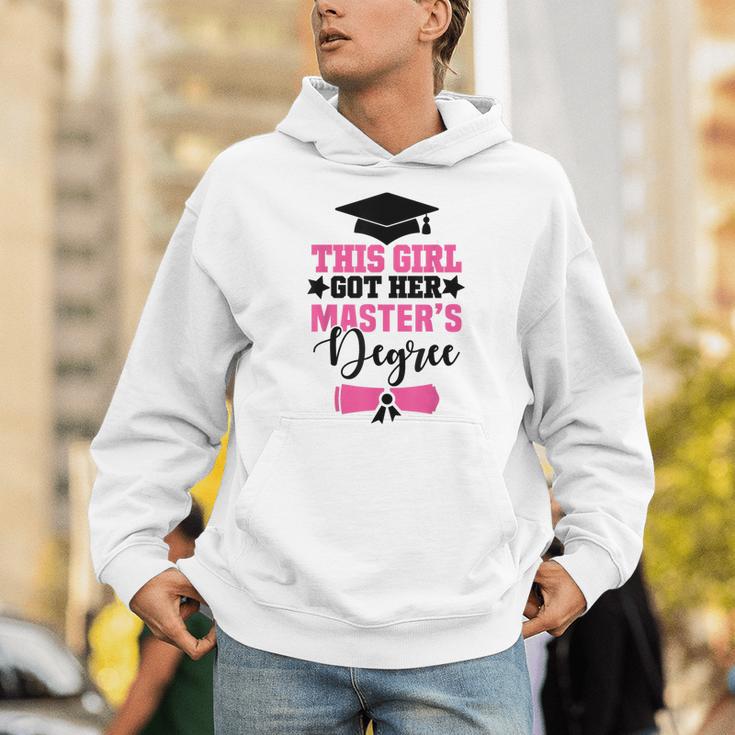 This Girl Got Her Masters Degree Graduation Mastered It 2024 Unisex Hoodie