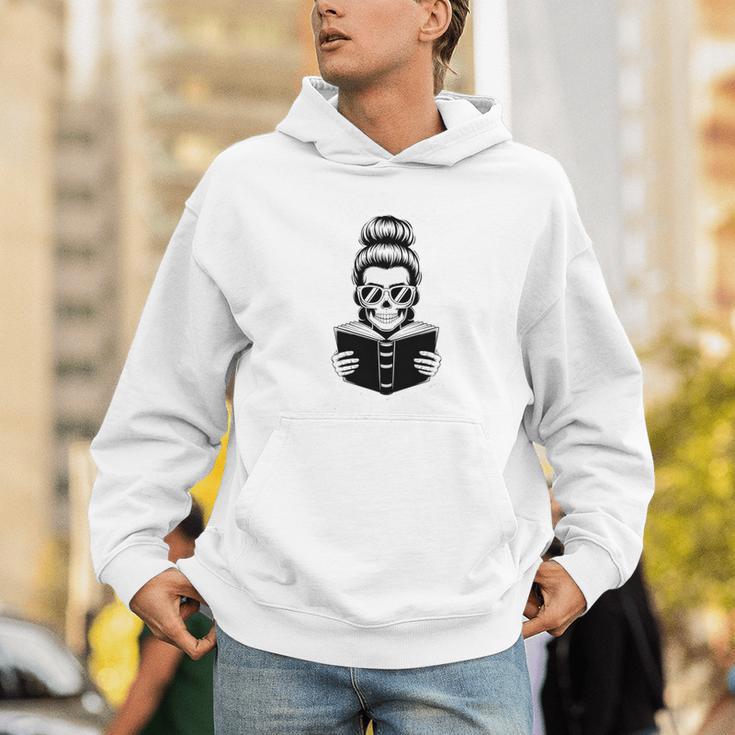 Good Girls Read Bad Books Skeleton Unisex Hoodie Good Girls Read Bad Books Skeleton Unisex Hoodie
