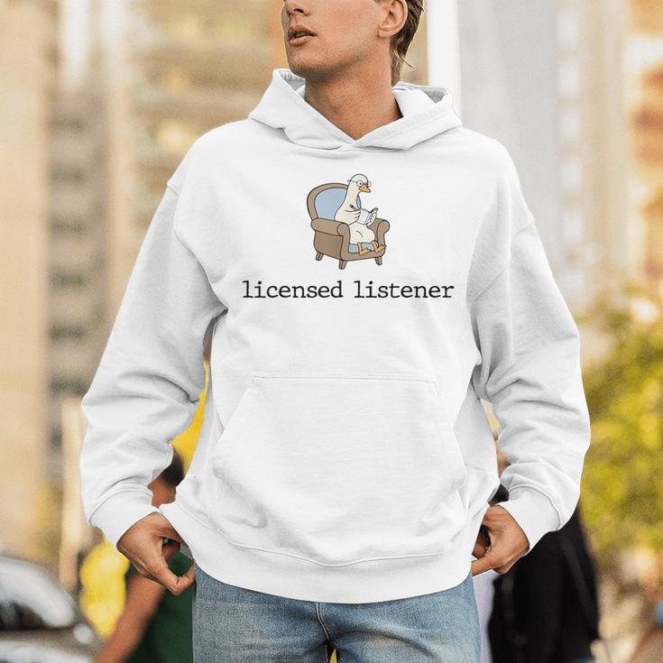 Goose Licensed Listener Psychology School Graduation Unisex Hoodie