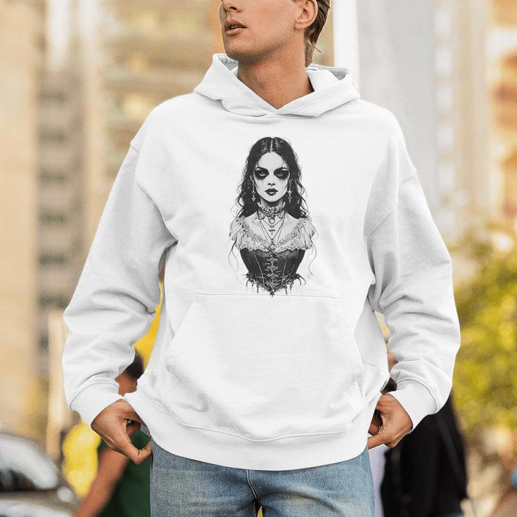 Gothic Goth Girl Woman Movie Book Art Unisex Hoodie