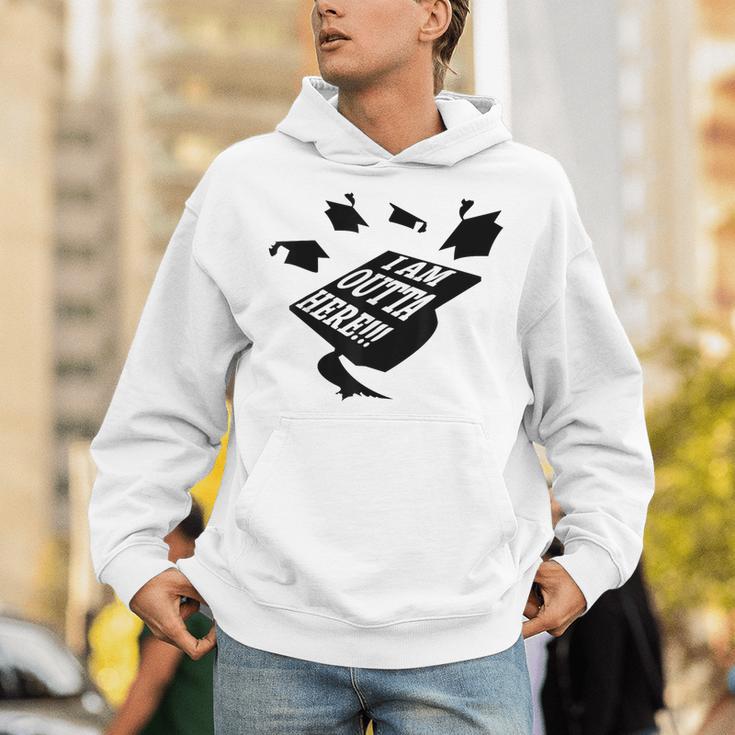 GRADUATION 2018 I AM OUTTA HERE SCHOOL MOVING UP GIFT SHIRT Unisex Hoodie