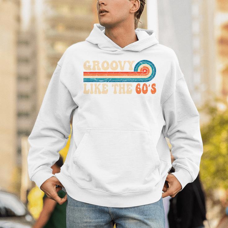 Groovy Like The 60s Aesthetic Nostalgia 1960's Retro Unisex Hoodie Groovy Like The 60s Aesthetic Nostalgia 1960's Retro Unisex Hoodie