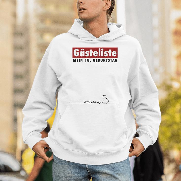 Guest Book 18th Birthday Party Memory Alcohol Unisex Hoodie Guest Book 18th Birthday Party Memory Alcohol Unisex Hoodie
