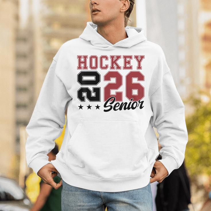 Hockey Senior Night Hockey Senior 2026 Graduation 59 Unisex Hoodie