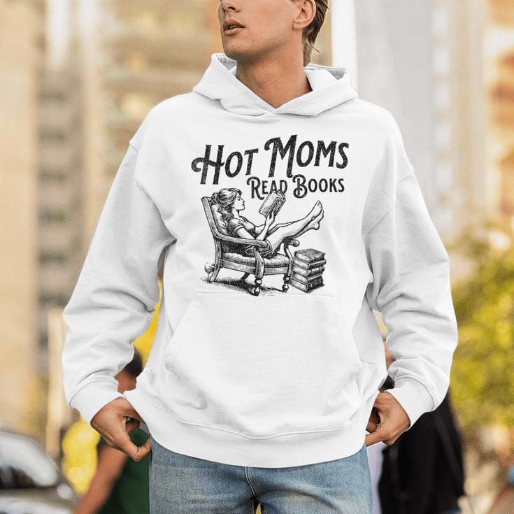Hot Moms Read Books For Moms Book Lover Unisex Hoodie Hot Moms Read Books For Moms Book Lover Unisex Hoodie