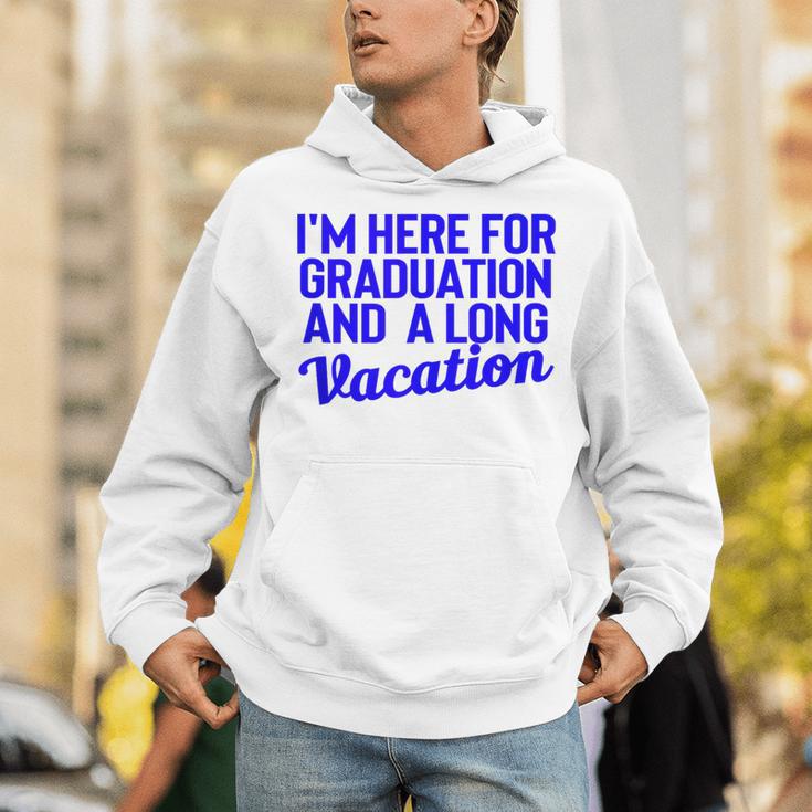 I'm Here For Graduation School Class Senior 2024 Unisex Hoodie