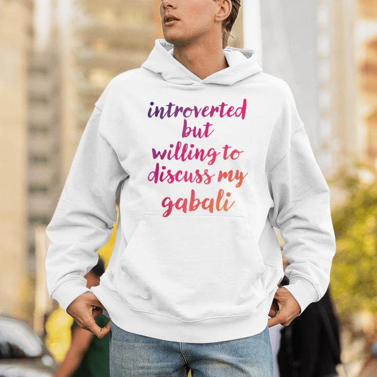 Introverted Willing To Discuss Gabali Introvert Unisex Hoodie Introverted Willing To Discuss Gabali Introvert Unisex Hoodie