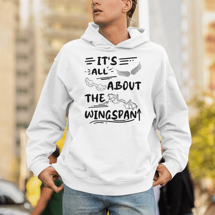 It's All About The Wingspan For Book Lover Unisex Hoodie It's All About The Wingspan For Book Lover Unisex Hoodie