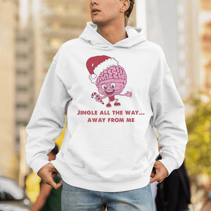 Jingle All The Way Away From Me This Christmas For Introvert Unisex Hoodie Jingle All The Way Away From Me This Christmas For Introvert Unisex Hoodie