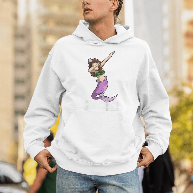 Kids Class Of 2029 Shirt Graduation Dabbing Mermaid Shirt Unisex Hoodie
