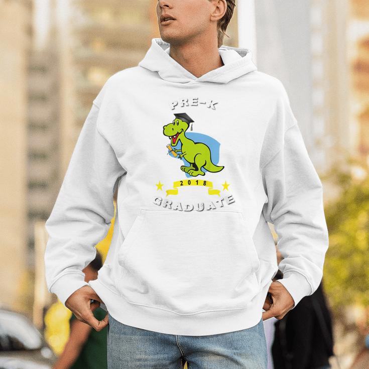 Kids Dinosaur Pre-K Graduation TShirt Kids Preschool Graduation Unisex Hoodie