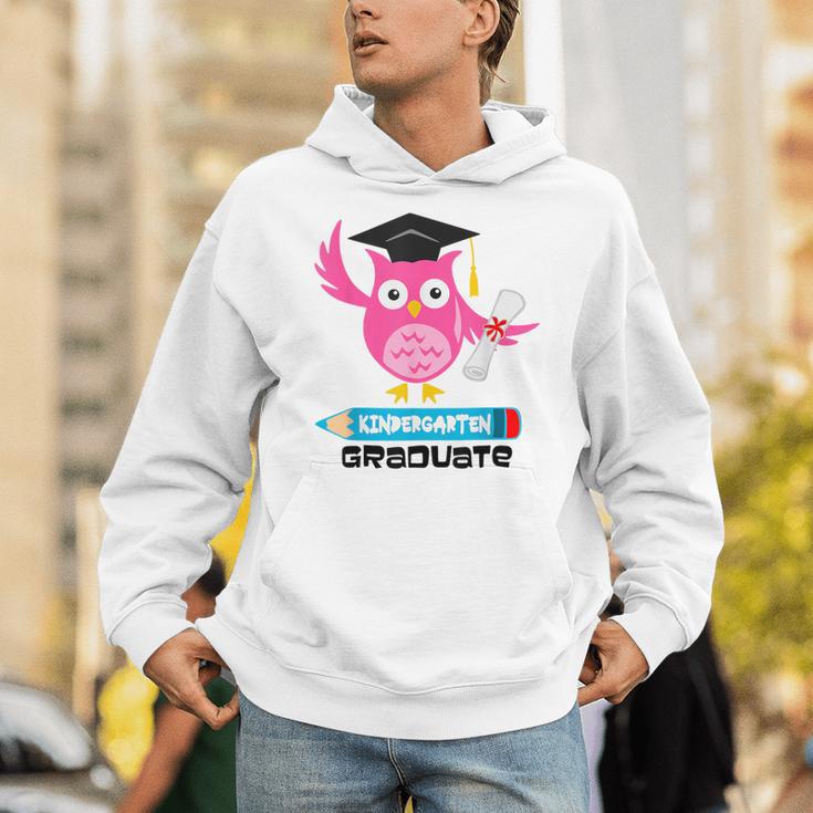 Kindergarten Graduation Tee Shirt Pink Owl T-Shir Unisex Hoodie