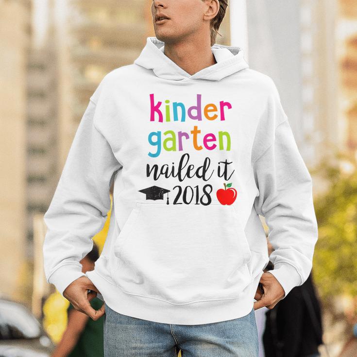 Kindergarten Nailed It 2018 Class Graduation T-Shirt Unisex Hoodie