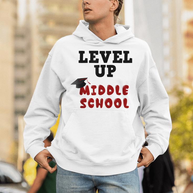 Level Up Middle School 5th Grade Graduation Unisex Hoodie