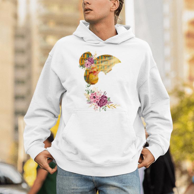 And Into The Library She Goes Book Lover Reading Bookworm Unisex Hoodie