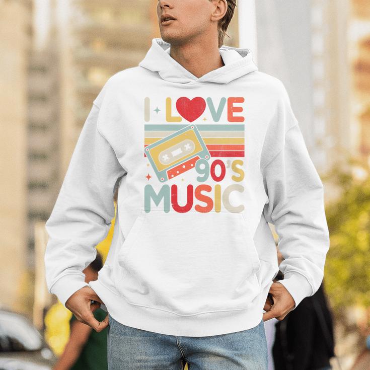 I Love 90's Music Retro Style Nostalgia Cassette 1990s Party Premium Tri-Blend Unisex Hoodie I Love 90's Music Retro Style Nostalgia Cassette 1990s Party Premium Tri-Blend Unisex Hoodie