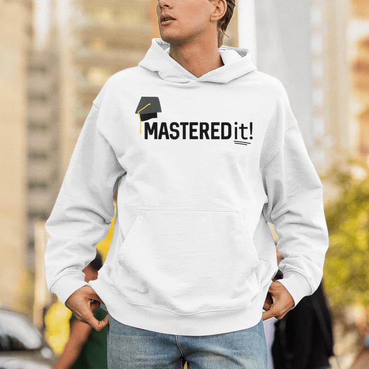 Masters Degree Graduation For Him Her Diploma T-Shirt Unisex Hoodie