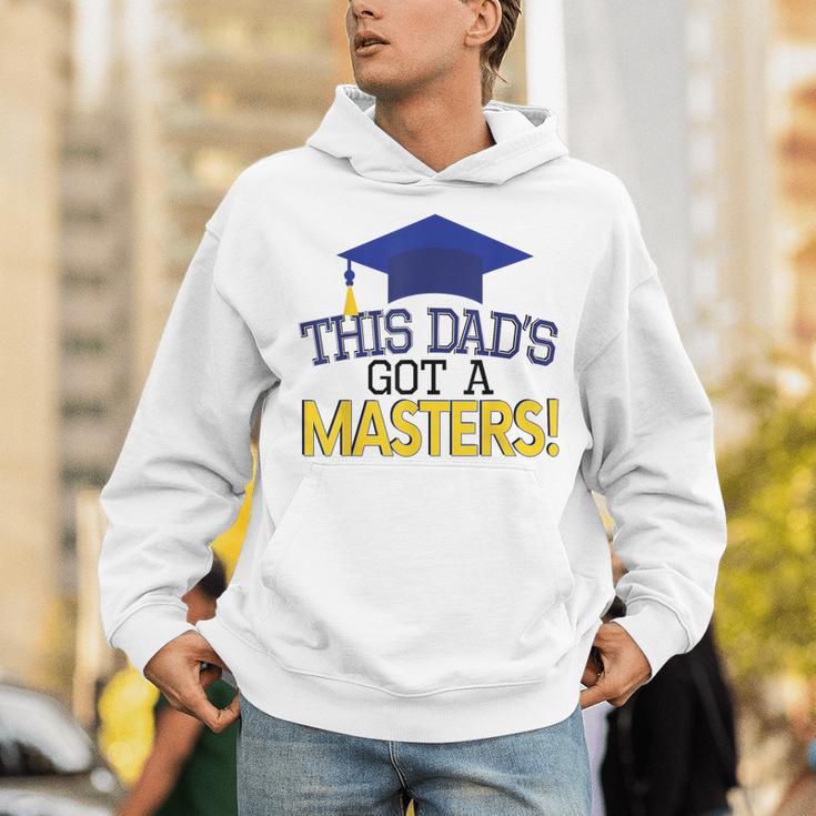 Masters Degree Proud Dad Graduation Shirt MBA Social Work Unisex Hoodie