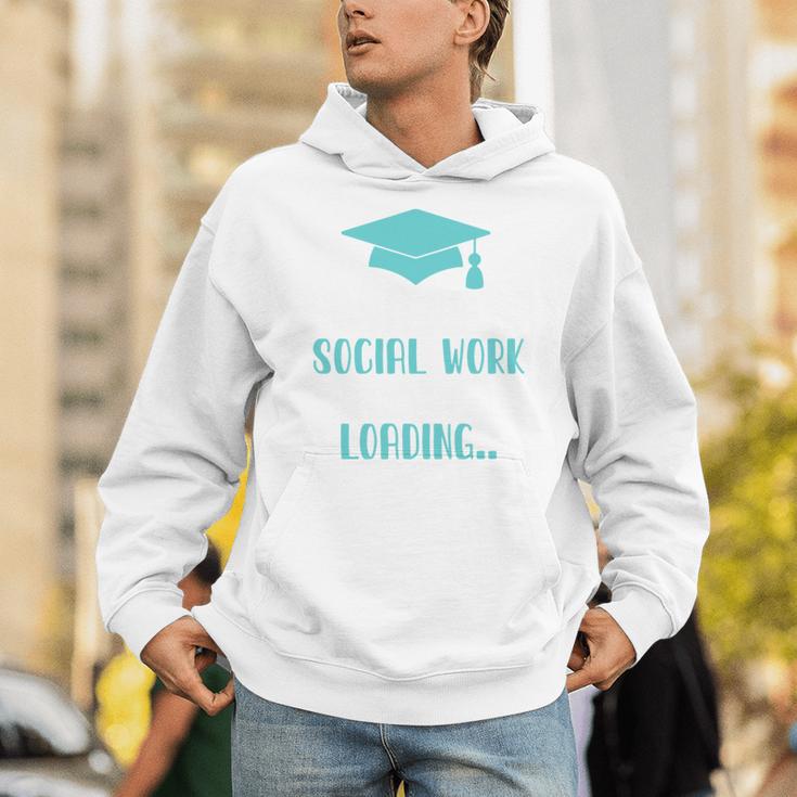 Masters Of Social Work Loading MSW Graduation Future Social Unisex Hoodie
