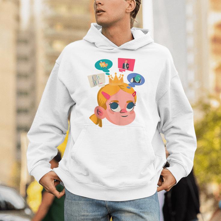 Meme Queen In Silence Introvert Anti People Antisocial Quiet Unisex Hoodie