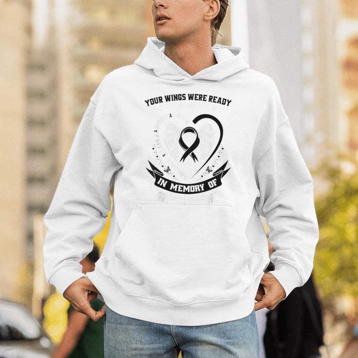In Memory Of Great Grandpa Melanoma Cancer Awareness Unisex Hoodie In Memory Of Great Grandpa Melanoma Cancer Awareness Unisex Hoodie