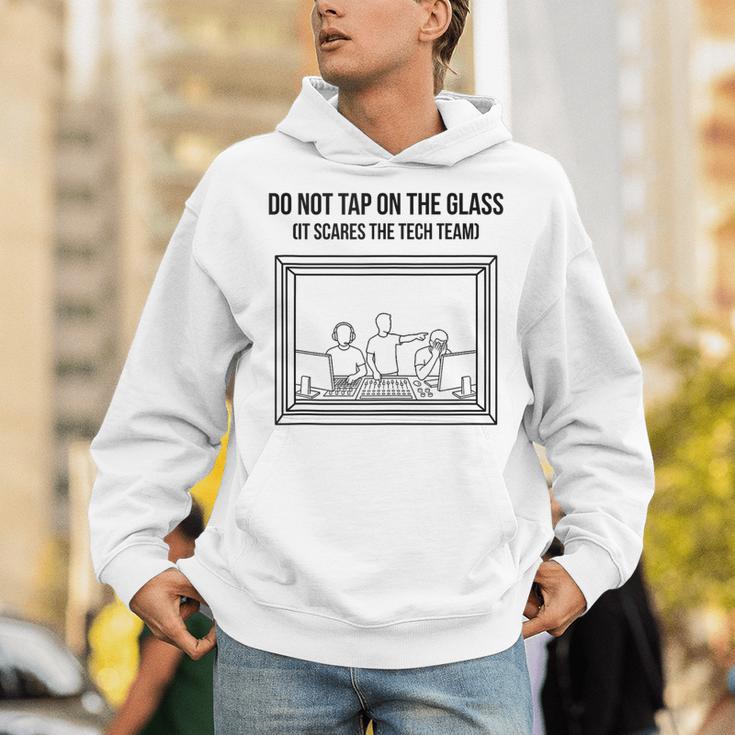 Do Not Tap On The Glass Sound Booth Introvert Unisex Hoodie Do Not Tap On The Glass Sound Booth Introvert Unisex Hoodie