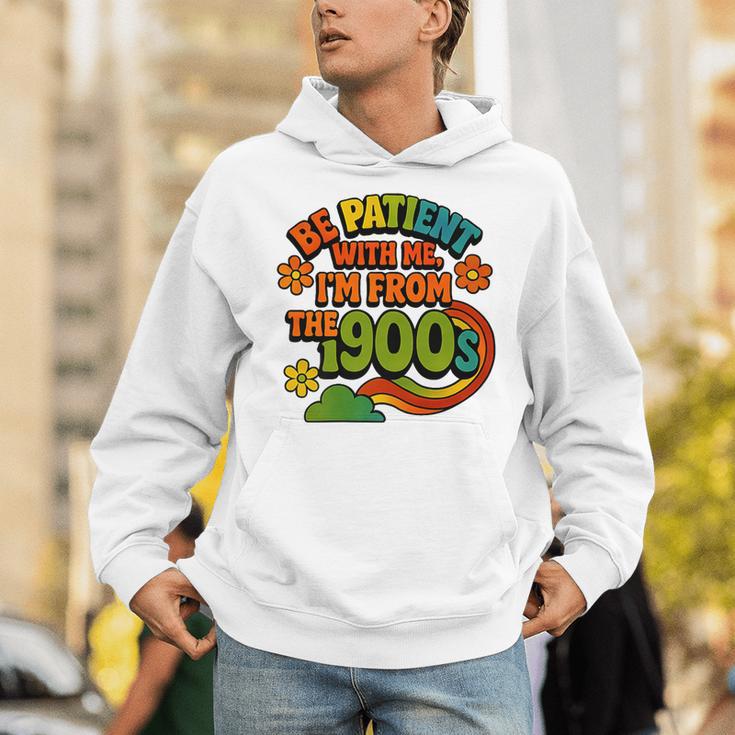 Be Patient With Me I'm From The 1900s Millennial Gen X Premium Unisex Hoodie