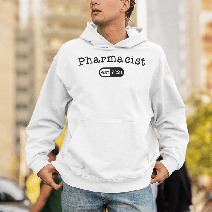Pharmacy Student TShirt Pharmacist Graduation Est 2021 Unisex Hoodie