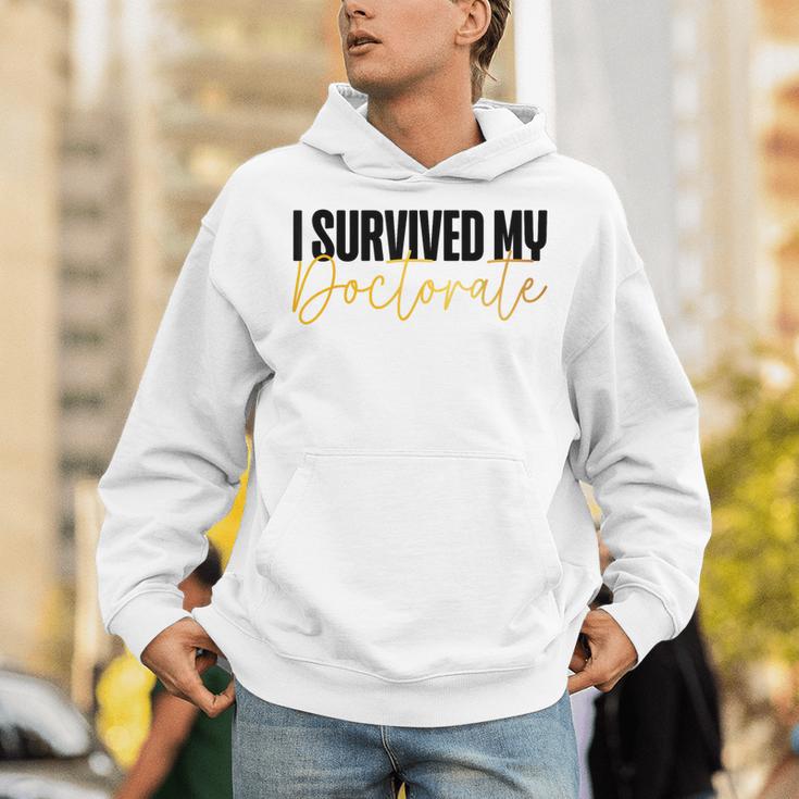 Phd Graduation Doctorate Degree Dissertation Masteral Grad Unisex Hoodie