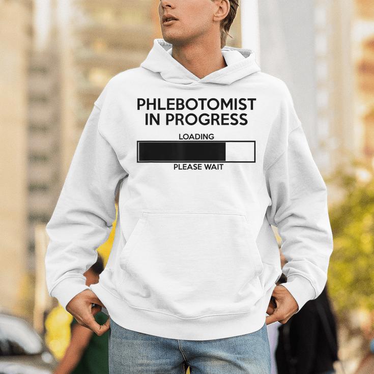 Phlebotomist In Progress Phlebotomy School Graduation Unisex Hoodie