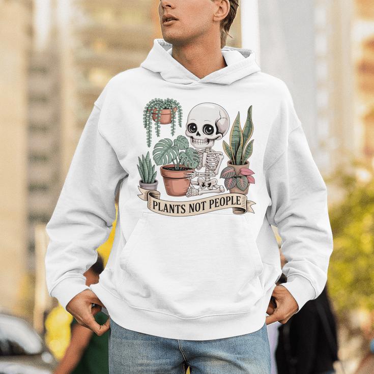 Plant Introvert Gardener Houseplant Botanical Women Men Kids Unisex Hoodie