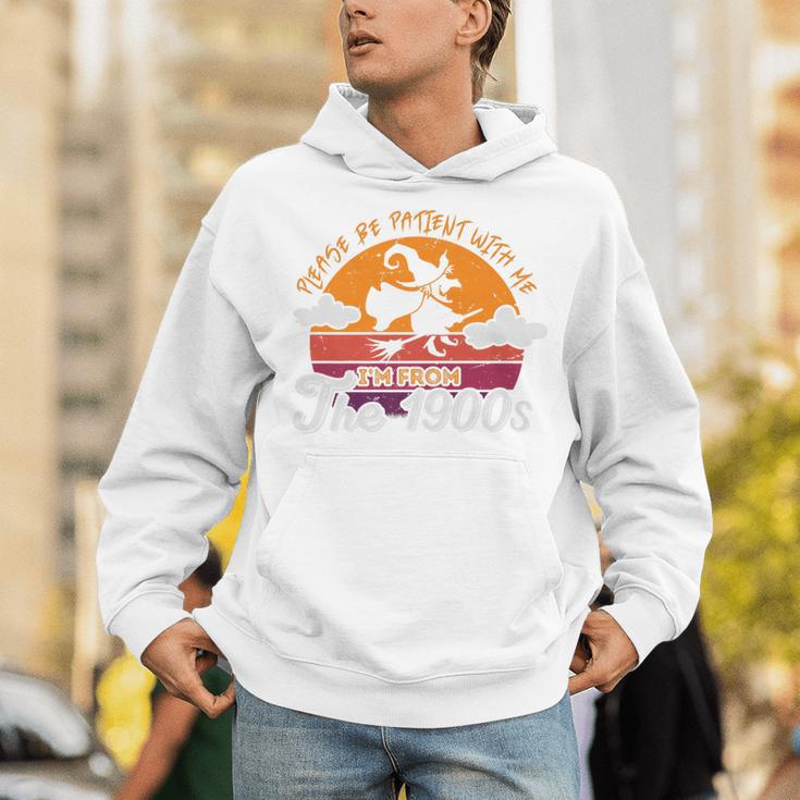 Please Be Patient With Me I'm From The 1900s Halloween Premium Unisex Hoodie