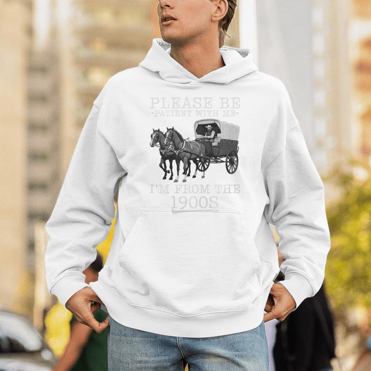 Please Be Patient With Me I'm From The 1900s Humorous Saying Premium Tri-Blend Unisex Hoodie Please Be Patient With Me I'm From The 1900s Humorous Saying Premium Tri-Blend Unisex Hoodie