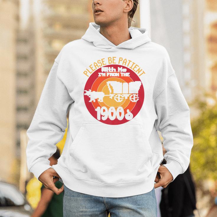 Please Be Patient With Me I'm From The 1900s Vintage Meme Premium Unisex Hoodie Please Be Patient With Me I'm From The 1900s Vintage Meme Premium Unisex Hoodie