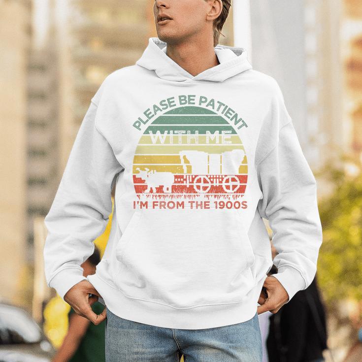Please Be Patient With Me I'm From The 1900s Vintage Sunset Premium Unisex Hoodie Please Be Patient With Me I'm From The 1900s Vintage Sunset Premium Unisex Hoodie