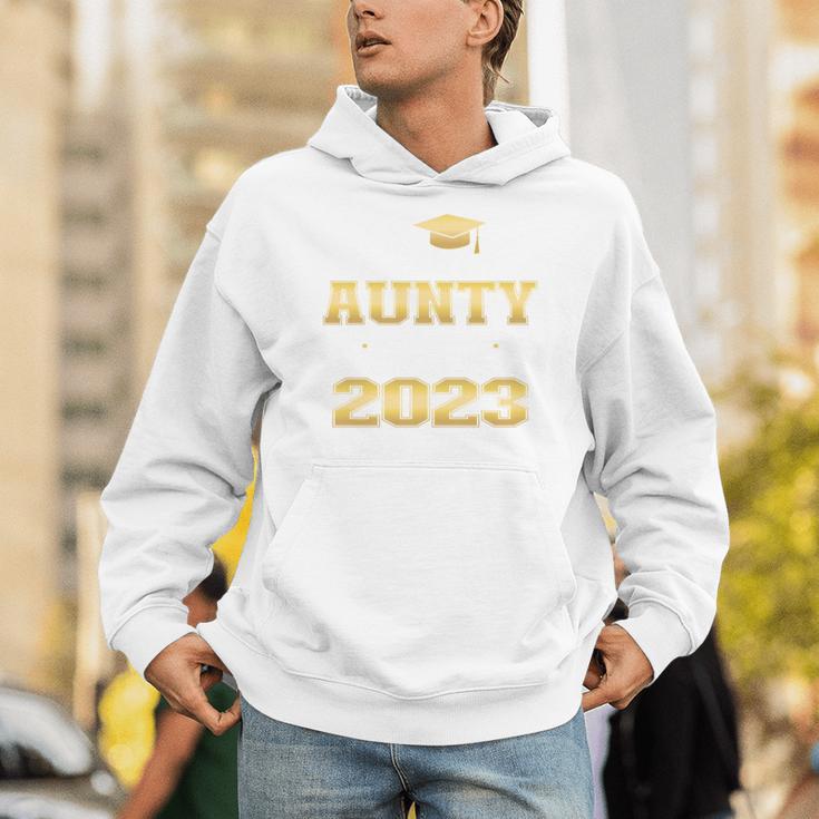 Proud Aunty Of 2023 Class MBA Graduate Family Graduation Unisex Hoodie