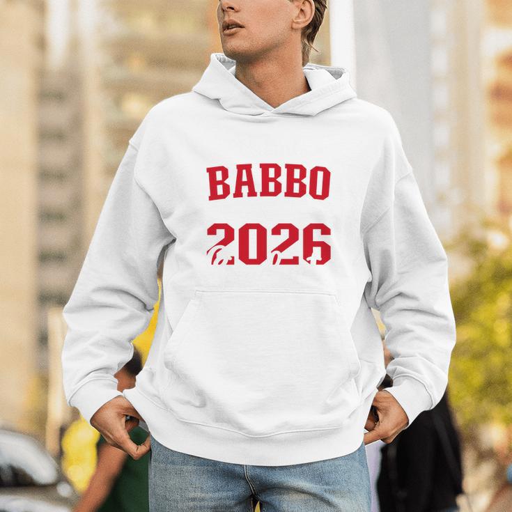Proud Babbo Of a Class Of 2026 Graduate For Graduation Unisex Hoodie