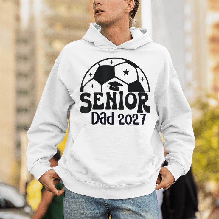 Proud Senior Dad Soccer Class Of 2027 Graduation Graduate Unisex Hoodie