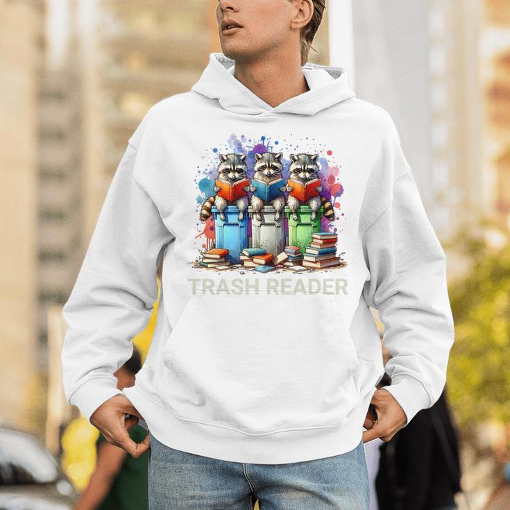 Racoons Trash Reader Book Lover Romantic Novels Premium Unisex Hoodie Racoons Trash Reader Book Lover Romantic Novels Premium Unisex Hoodie