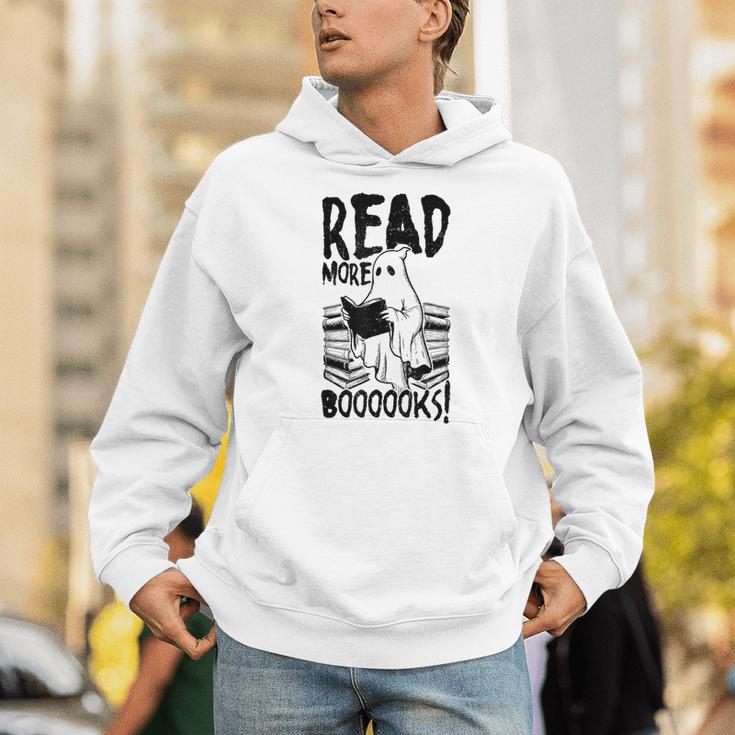 Read More Books Ghost Halloween Reading Teacher Literacy Unisex Hoodie Read More Books Ghost Halloween Reading Teacher Literacy Unisex Hoodie
