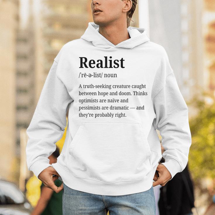 Realist Definition For Introverts Honest Personality Unisex Hoodie Realist Definition For Introverts Honest Personality Unisex Hoodie