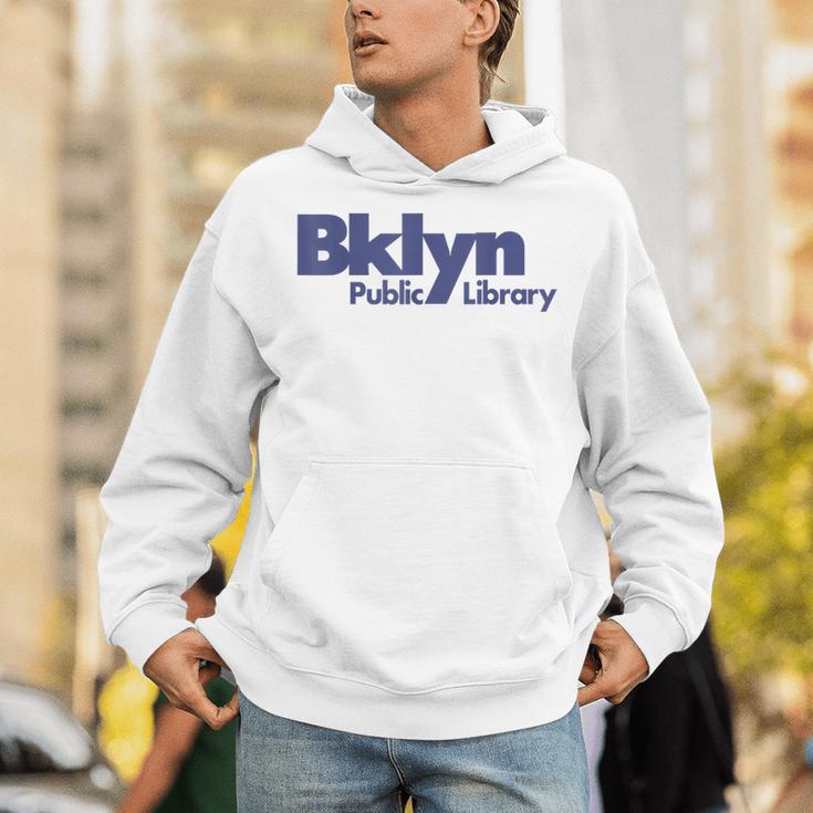 Retro Brooklyn Public Library NY New York Book Lover Unisex Hoodie
