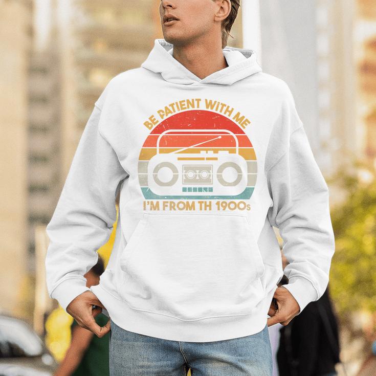 Retro Be Patient With Me I'm From The 1900s Premium Unisex Hoodie