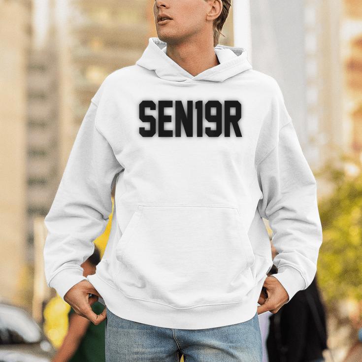 SEN19R Senior 2019 High School Graduation Party T-Shirt Unisex Hoodie