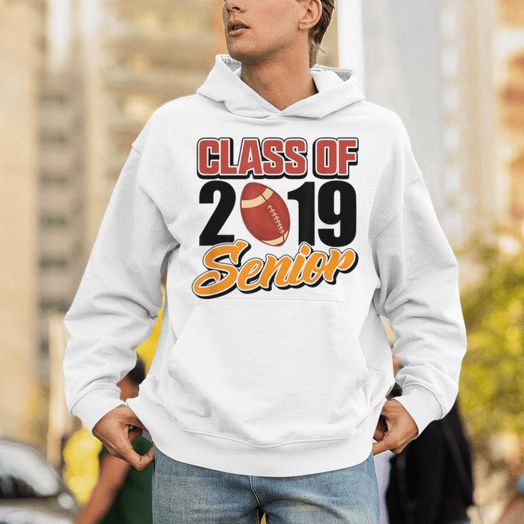 Senior Class Of 2019 Tshirt Graduation Students Football Unisex Hoodie