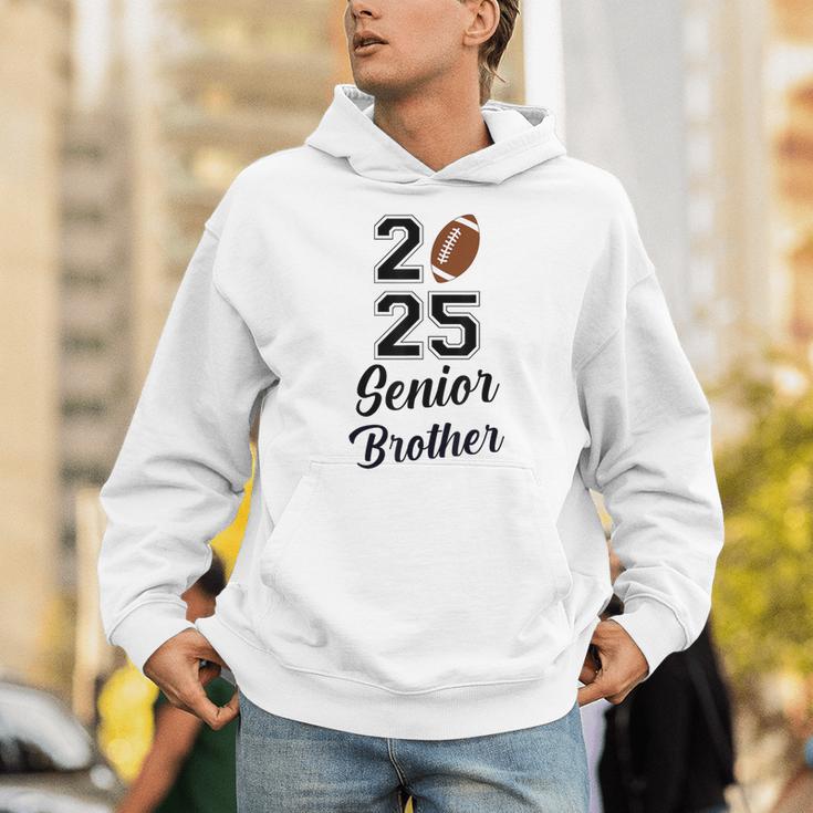 Senior Football Brother Class Of 2025 Graduation Graduate Unisex Hoodie
