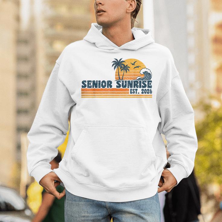 Senior Sunrise 2026 Graduation Cool Retro High School Unisex Hoodie
