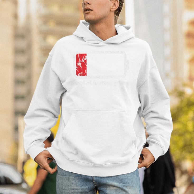 Social Battery Low Introvert Premium Unisex Hoodie Social Battery Low Introvert Premium Unisex Hoodie