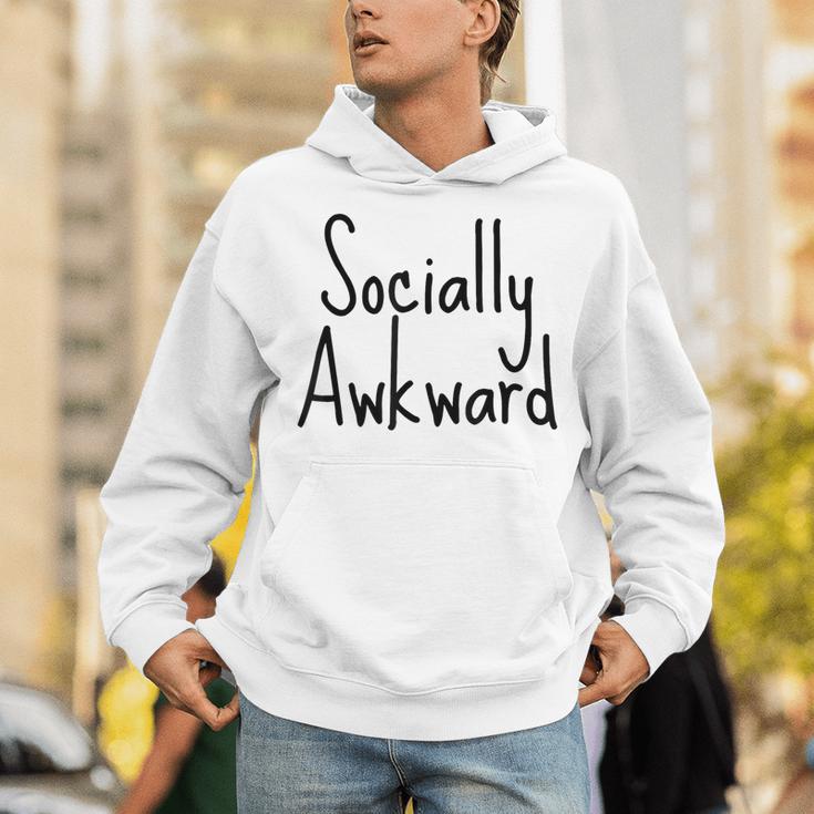 Socially Awkward Introvert Anxious Social Awkwardness Unisex Hoodie Socially Awkward Introvert Anxious Social Awkwardness Unisex Hoodie