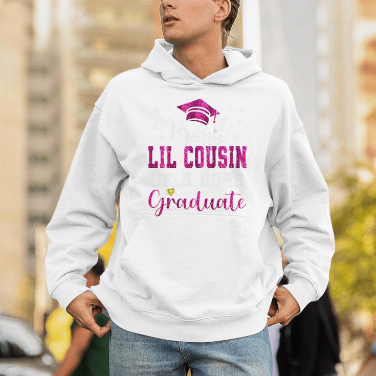 Super Proud Little Cousin Of 2025 Graduate Graduation Family Premium Tri-Blend Unisex Hoodie